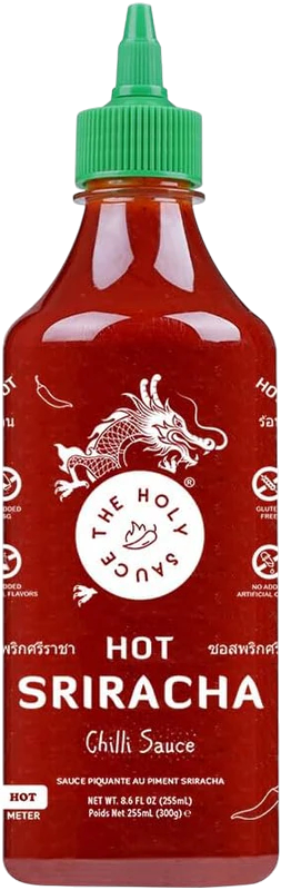 The Holy Sauce Hot Sriracha Chili Sauce, 300g