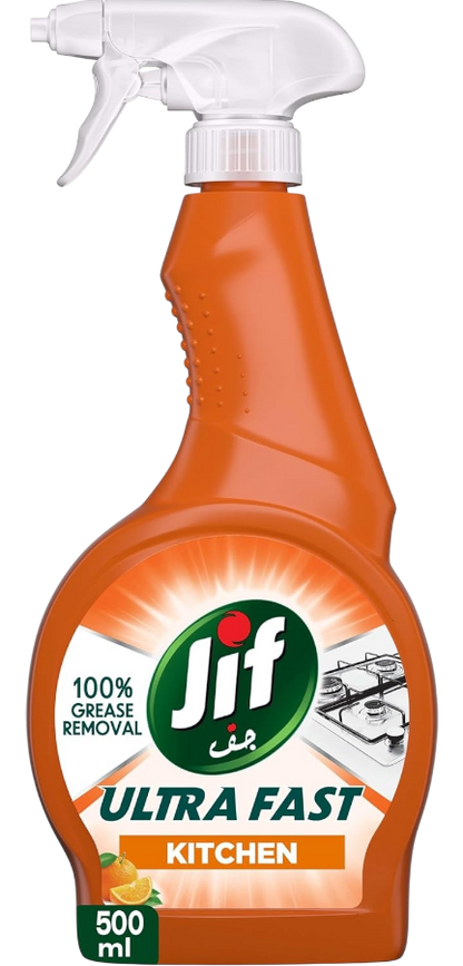 Jif Ultra Fast Cleaner Spray for Kitchen, 500ml