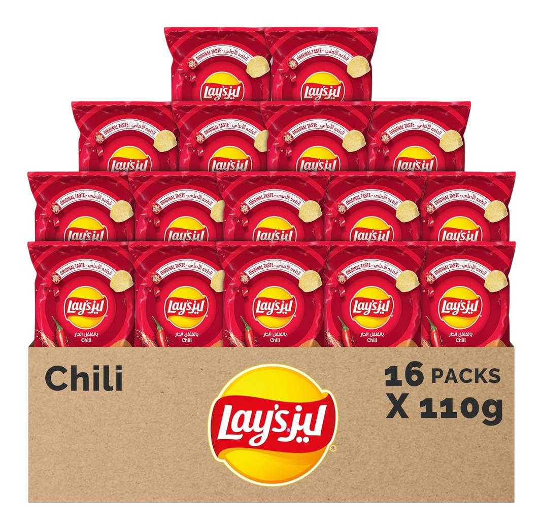 Lay's Chili Potato Chips, 110g