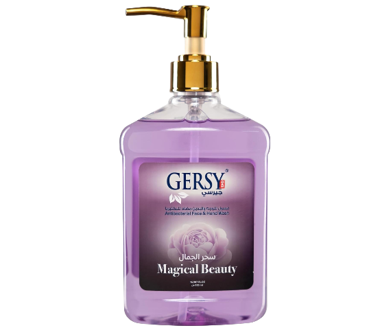 Gersy Delicate Antibacterial Face and Hand Wash, 2x500ml