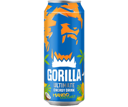 Gorilla Ultimate Mango Coconut Energy Drink, 500ml