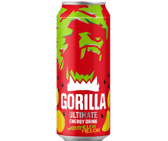 Gorilla Ultimate Watermelon Melon Energy Drink, 500ml