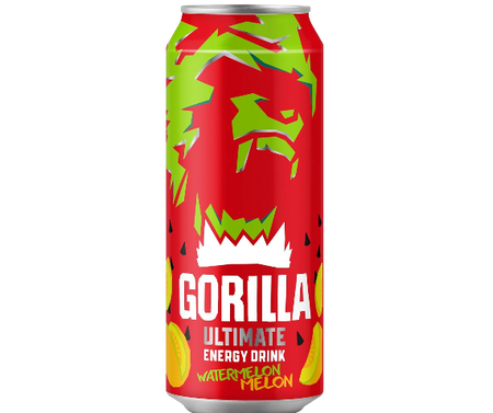 Gorilla Ultimate Watermelon Melon Energy Drink, 500ml