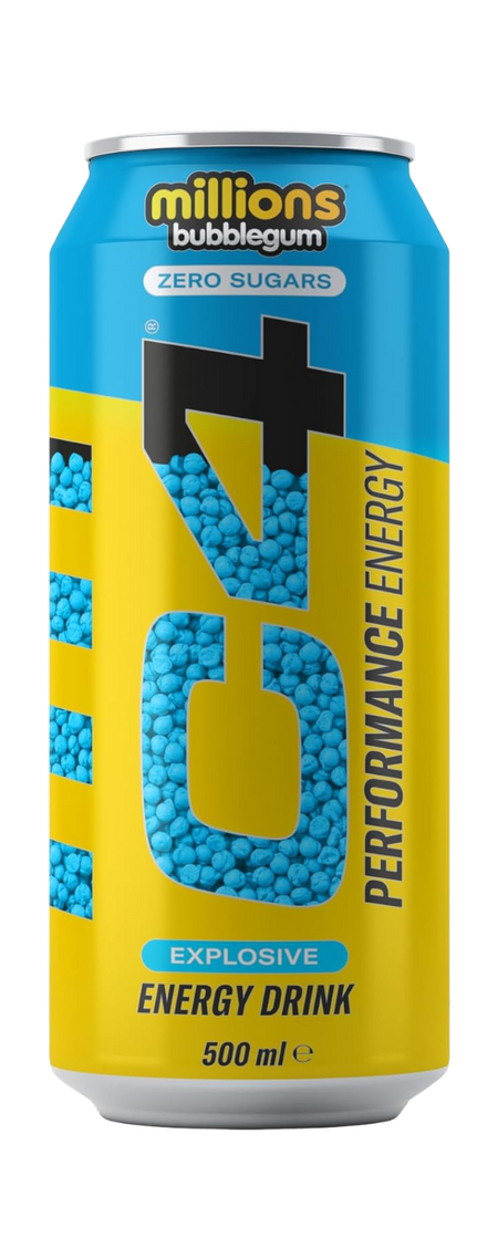 C4 Millions Bubblegum Energy Drink 500Ml