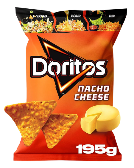 Doritos Nacho Cheese Tortilla Chips, 175g