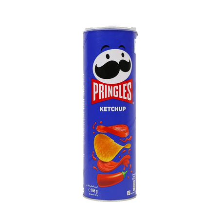 Pringles Paprika Potato Chips, 165g