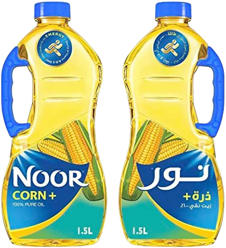 Noor Corn Oil, 2x1.5L