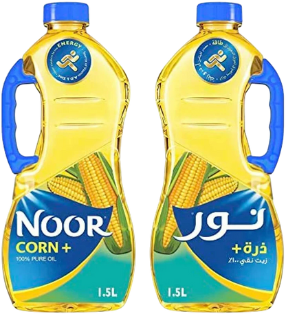 Noor Corn Oil, 2x1.5L