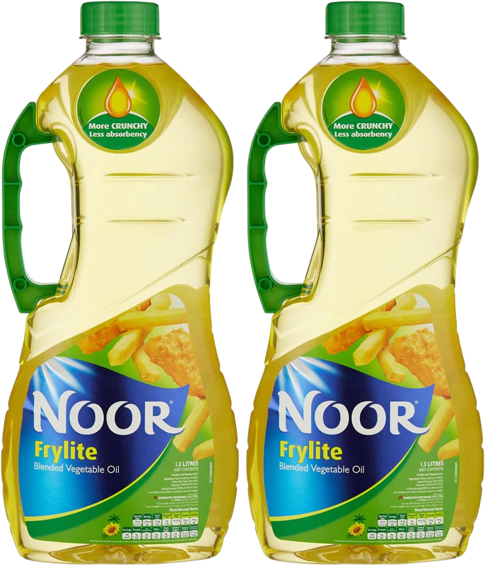 Noor Frylite Oil, 1.5 Ltr x 2