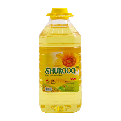 Shurooq Sunflower Cooking Oil, 4l