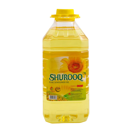 Shurooq Sunflower Cooking Oil, 4l