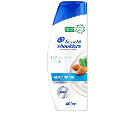 Head & Shoulders Anti-Dandruff Dry Scalp Care with Almond Oil Shampoo, 400ml