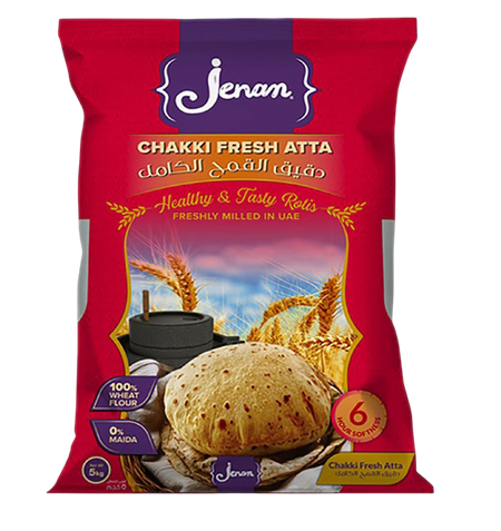 Jenan Chakki Fresh Atta, 10kg