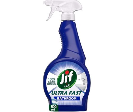Jif Ultra Fast Bathroom Cleaning Spray, 500ml