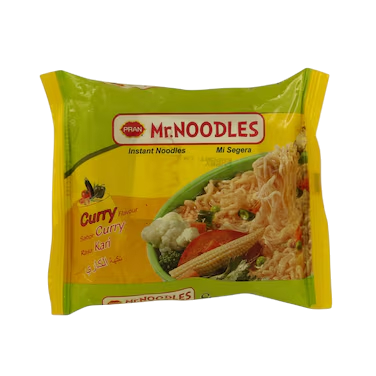 Pran Curry Flavor Instant Noodles, 10x70g