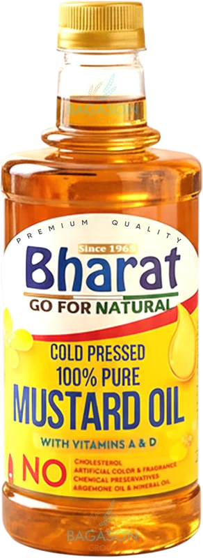 Bharat Pure Mustard Cooking Oil, 1L