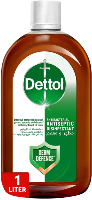 Dettol Antibacterial Antiseptic Disinfectant Liquid, 1L