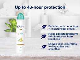 DOVE GO FRESH BODY SPRAY 250ml PEARS