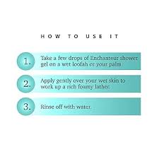 ENCHANTEURE SHOWER GEL GORGEOUS 550ml