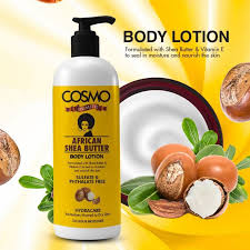 COSMO AFRICAN SHEA BUTTER BODY  LOTION 750ML