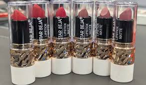 STAR BEJA MATTE LIPSTICKS A 6x3.8g