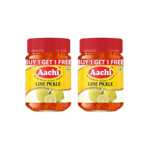 Aachi Lime Pickle Medium, 200g (Buy 1 Get 1 Free)