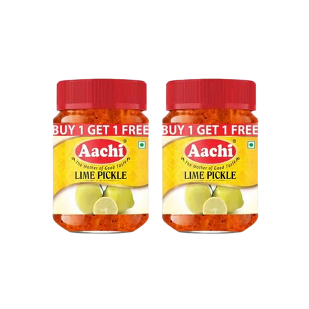 Aachi Lime Pickle Medium, 200g (Buy 1 Get 1 Free)