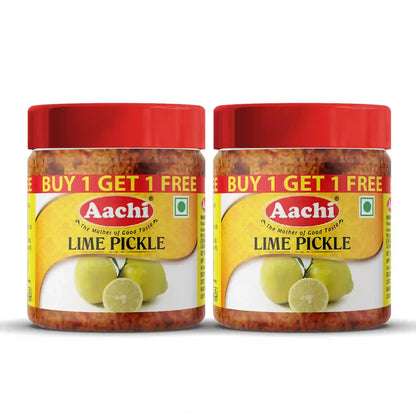 Aachi Lime Pickle Medium, 200g (Buy 1 Get 1 Free)