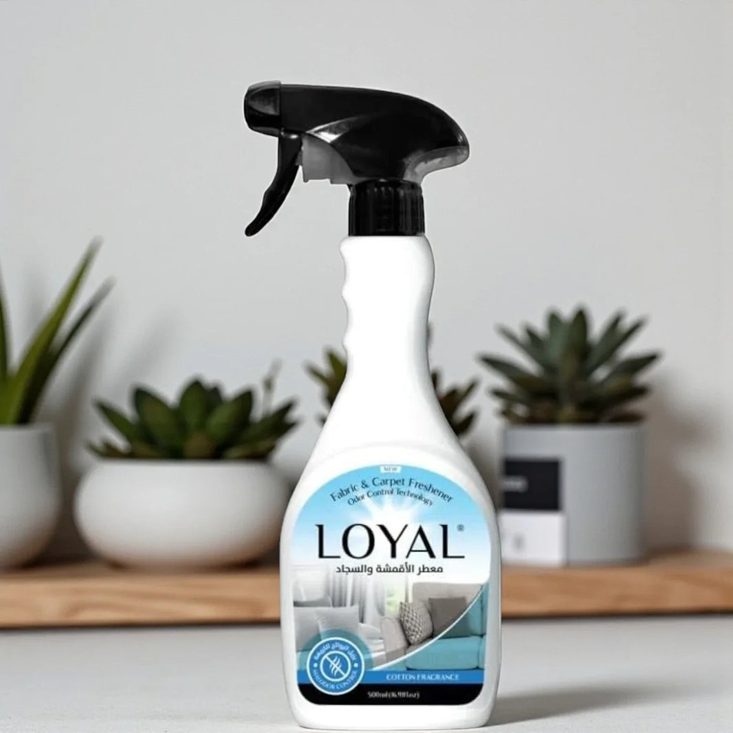 Loyal Cotton Fragrance Fabric, Carpet, & Air Freshener, 500ml