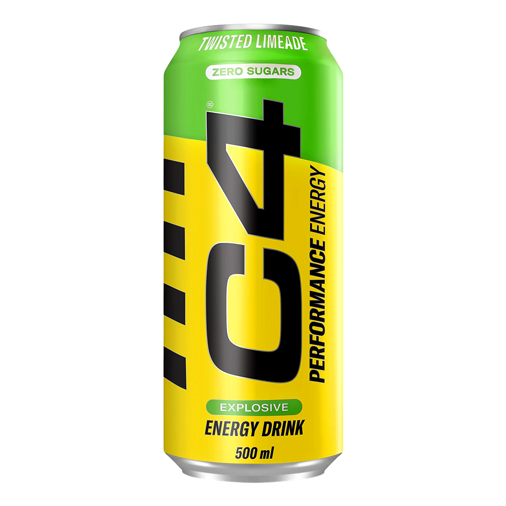 C4 Original Energy Drink Twisted Limeade Flavor, 473ml