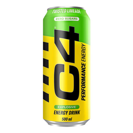 C4 Original Energy Drink Twisted Limeade Flavor, 473ml