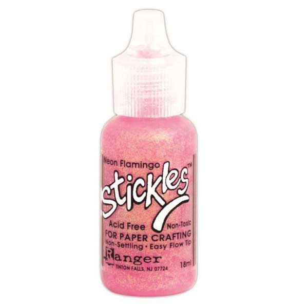 Flamingo Glitter Glue Neon, 250ml