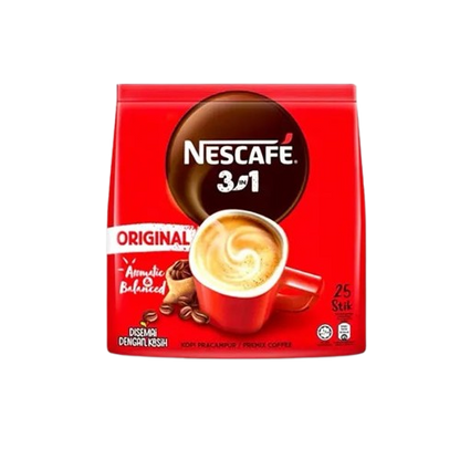 Nescafe 3-in-1 Original Coffee Pouch, 18g