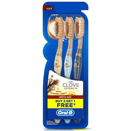 Oral-B Gentle Care Clove Toothbrush Buy 2 Get1