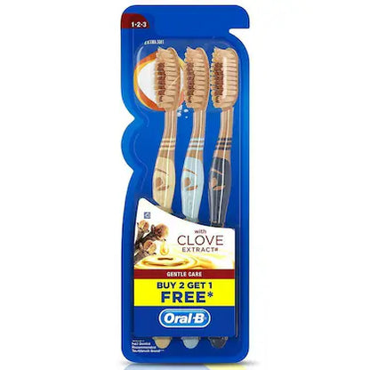 Oral-B Gentle Care Clove Toothbrush Buy 2 Get1