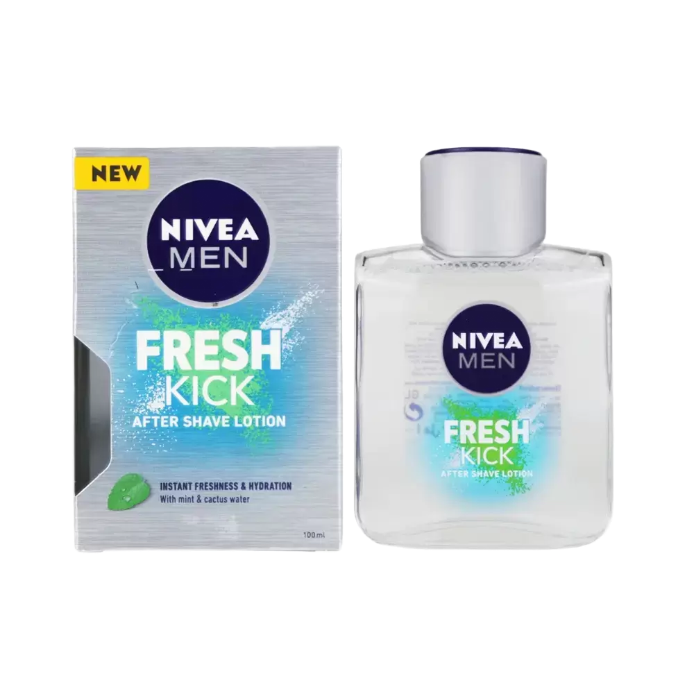 Nivea Men Fresh Kick After Shave Lotion, 100ml