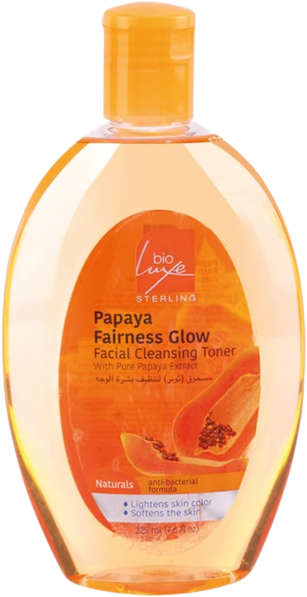 Bioluxe Papaya Fairness Glow Facial Cleansing Toner 225ml