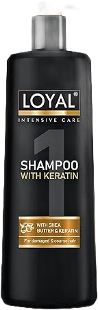 Loyal Keratin Care with Shea Butter Hair Shampoo, 800ml