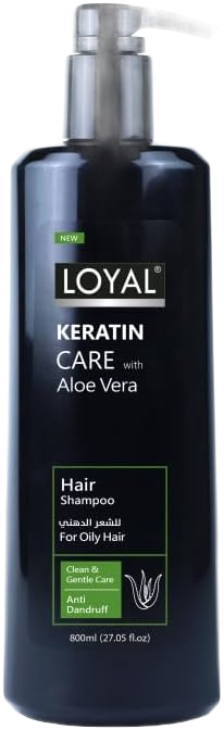 Loyal Keratin Care with Aloe Vera Hair Shampoo, 800ml