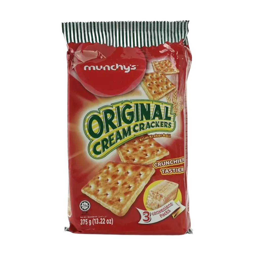 Munchy`S Original Cream Crackers Biscuit, 375g