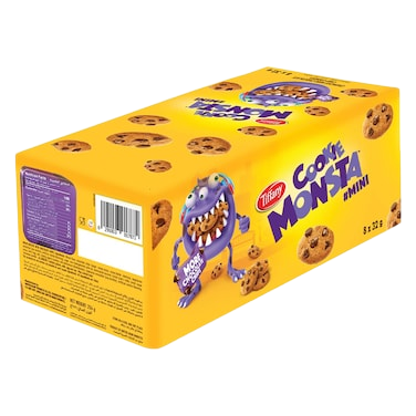 Tiffany Cookie Monsta Mini Chocolate Chip Cookies, 8x32g