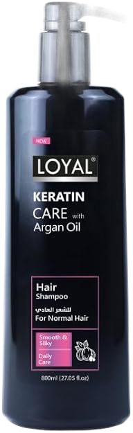 Loyal Keratin Care with Argan Oil Hair Shampoo, 800ml