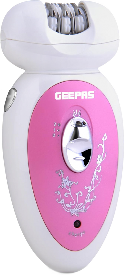 Geepas 2 in 1 Rechargeble Ladys Epilator Set