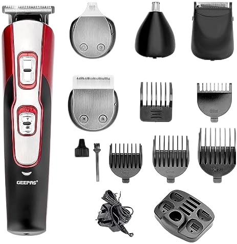 Geepas 11 in 1 Rechargeable Grooming Kit
