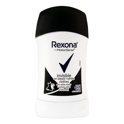 Rexona Motion Sense Invisible On Black & White Clothes Deodorant Roll On, 40g