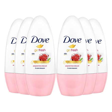 Dove Go Fresh Pomegranate & Lemon Verbena Scent Deodorant Roll On, 50ml