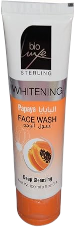 Bio Luxe Whitening Face Wash Papaya, 100Ml