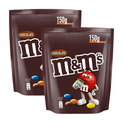 M&M's Chocolate Value Pack, 2x150g