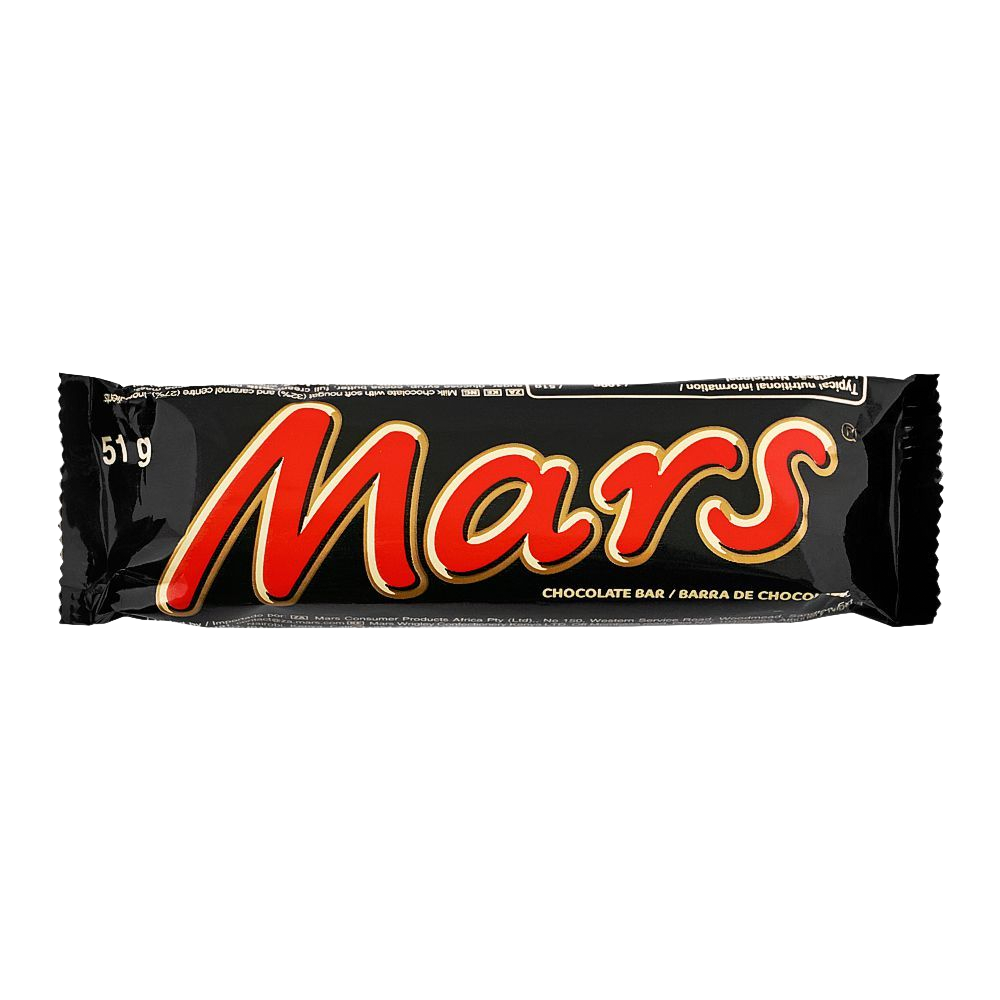Mars Chocolate Bar, 51g
