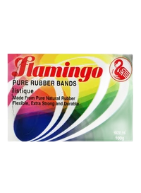 Flamingo Pure Rubber Bands 50g